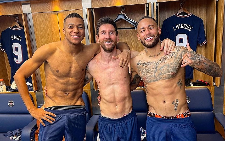 Com Messi, Neymar e Mbappé, PSG perde invencibilidade contra Rennes