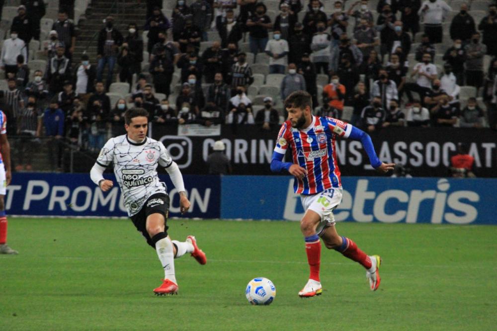 Bahia é derrotado pelo Corinthians e piora situação na zona 
