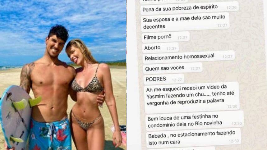 Yasmin Brunet manda indireta para mãe de Medina em meio a briga
