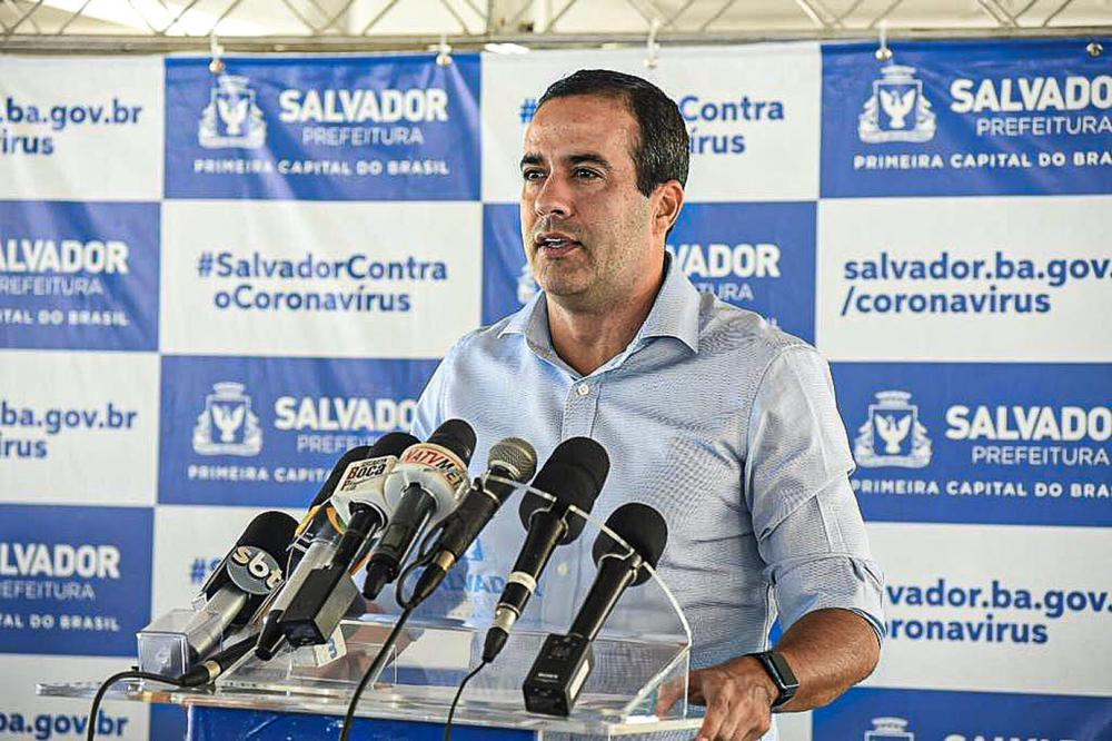 Máscara só deixará de ser obrigatória com 100% da população vacinada, diz Bruno Reis