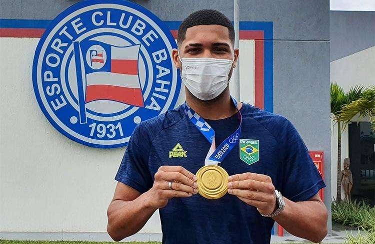 Bahia acerta a contratação do campeão olímpico Hebert Conceição
