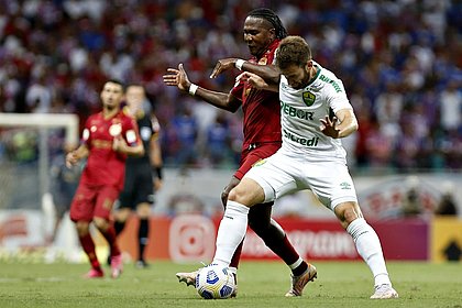 Bahia joga mal, Cuiabá tem gols anulados e empate mantém tricolor na zona