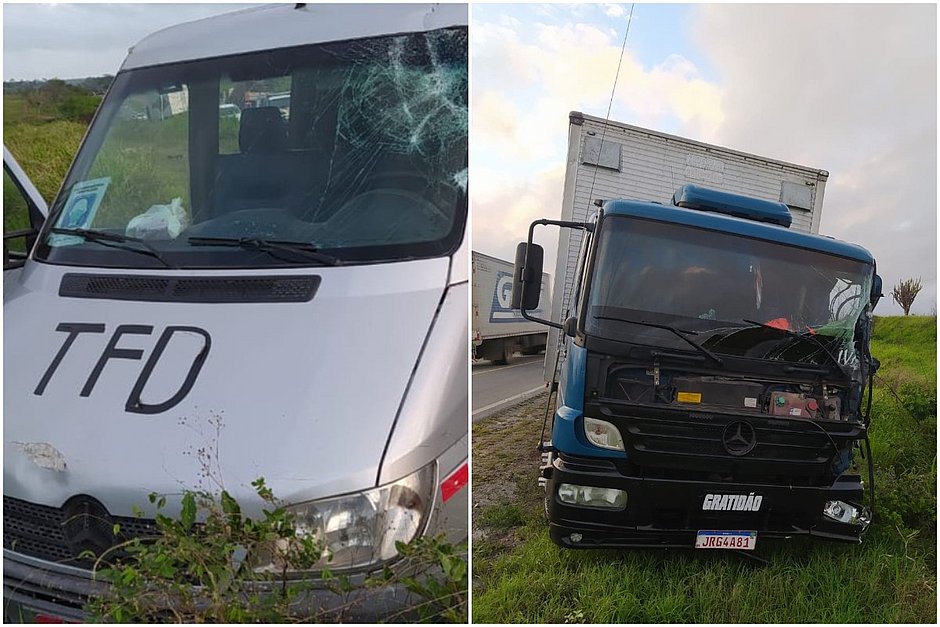 Acidente deixa três mortos e cinco feridos na BR-116, na Bahia