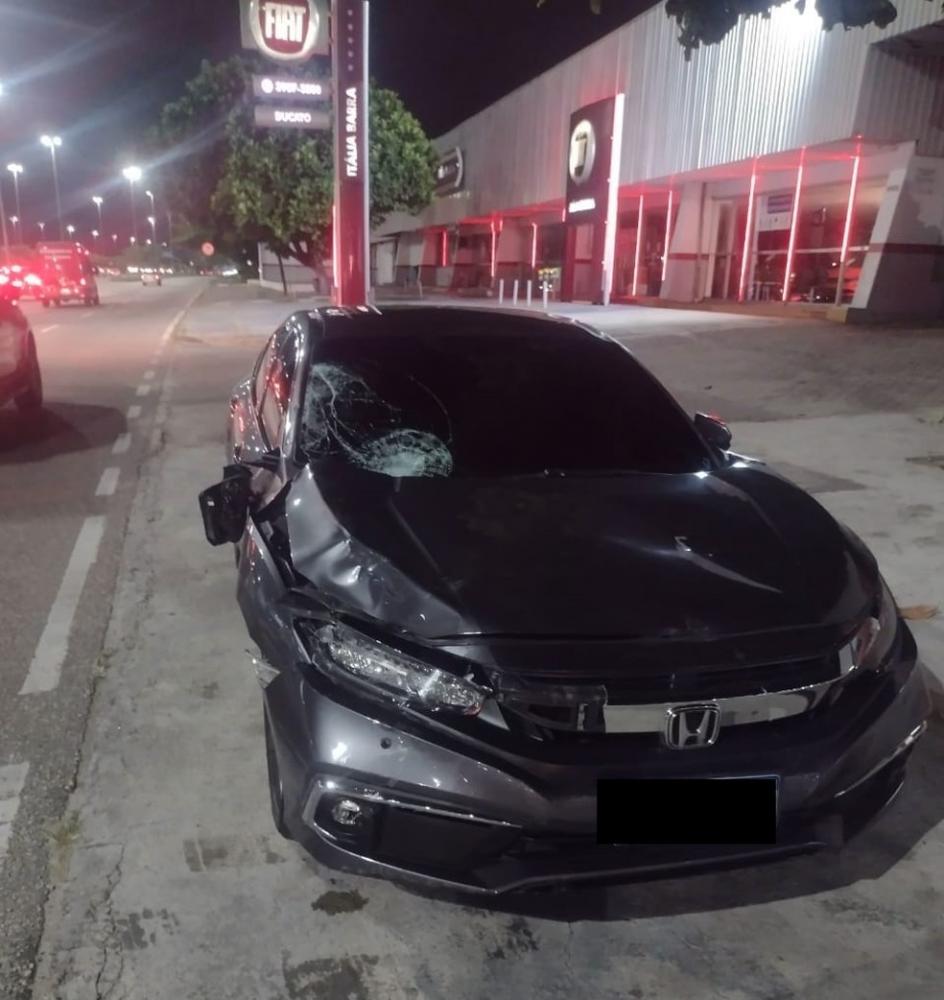 Ramon, jogador do Flamengo, atropela ciclista, que morre a caminho do hospital