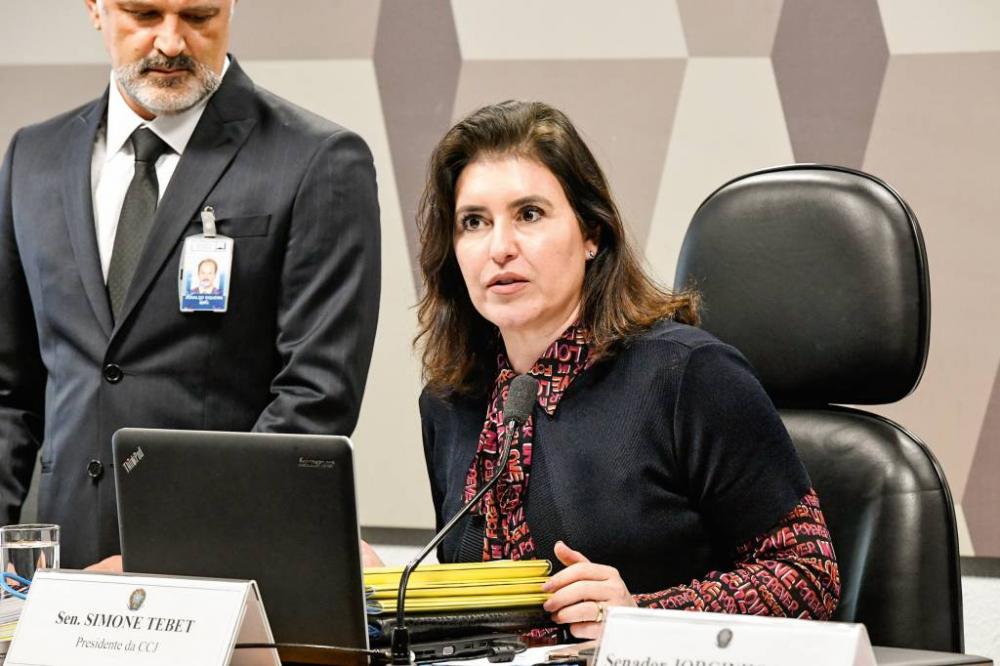 Simone Tebet é oficializada como pré-candidata à presidência pelo MDB