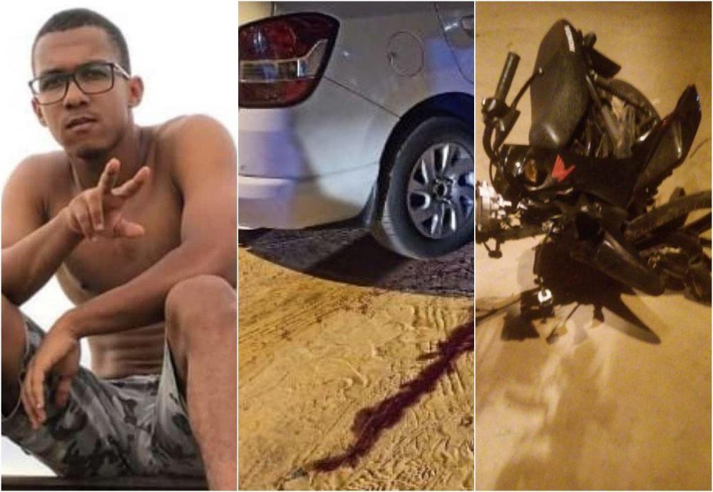 Motociclista morre após atingir táxi em Imbassai; carona fica ferida gravemente