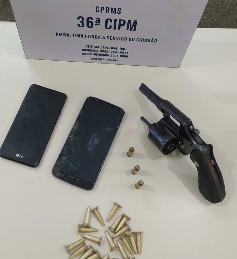 Acusado de homicídio é preso pela PM em Dias d’Ávila 