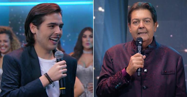 Faustão emprega filho na Band, mas adverte: 'Não sei se vai levar a sério'