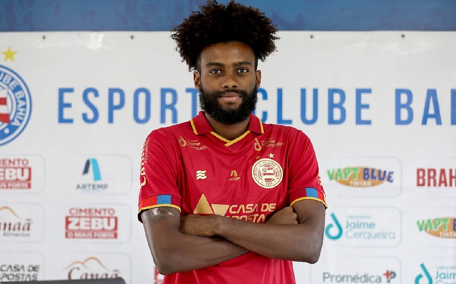 Luiz Henrique destaca experiência na Série B e diz que está adaptado ao Bahia