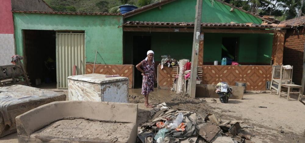 Bahia tem mais de 61 mil desalojados e duas pessoas desaparecidas por causa da chuva