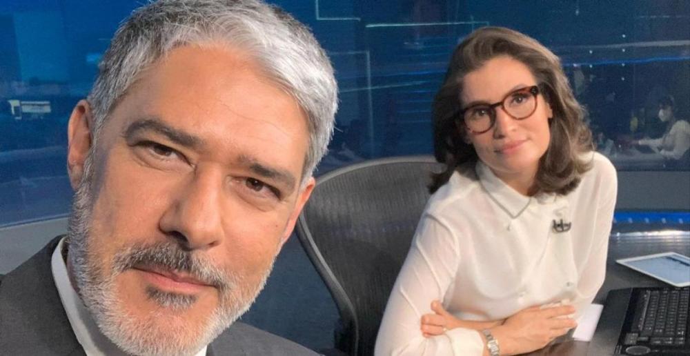 Renata Vasconcellos testa positivo para covid e Bonner é isolado