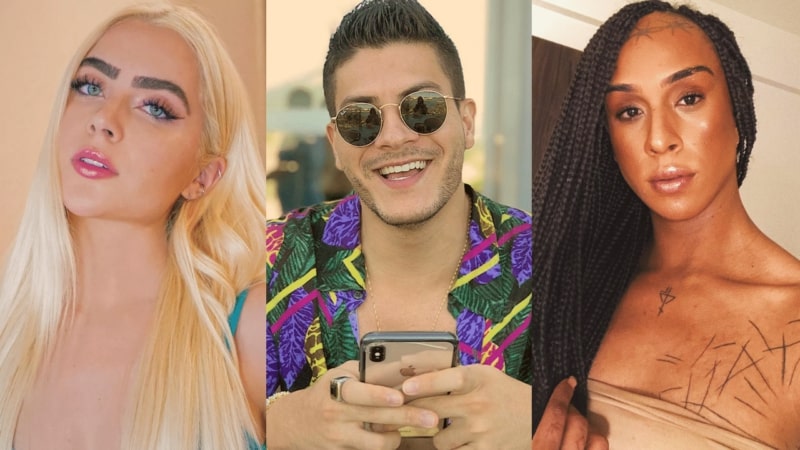 Arthur Aguiar, Jade Picon e Linn da Quebrada entram na casa do BBB 22