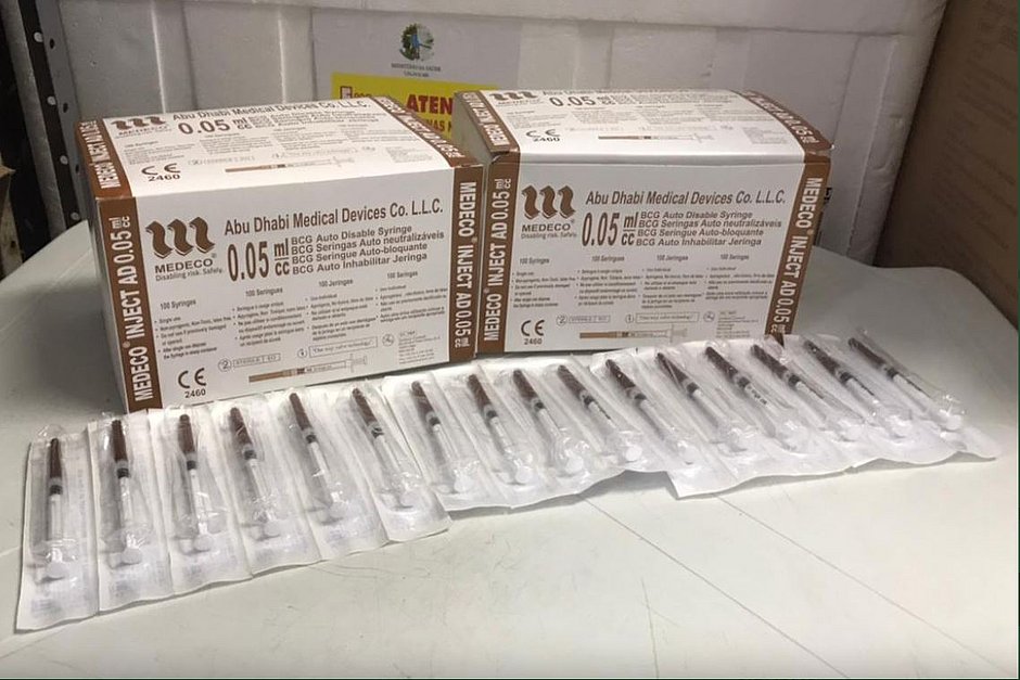 Por falta de seringas, aplicação de vacina BCG pode ser interrompida em Feira de Santana