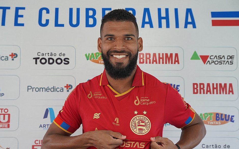 Willian Maranhão destaca poder de marcação e quer ser novo 'pitbull' do Bahia