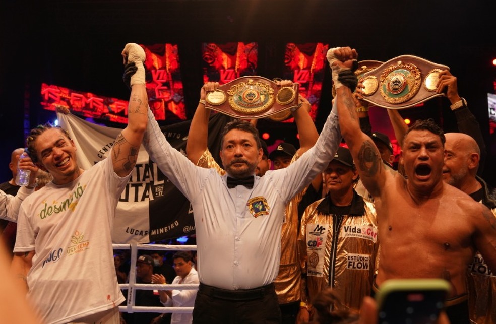 Whindersson Nunes resiste a Popó e empata na sua estreia no boxe