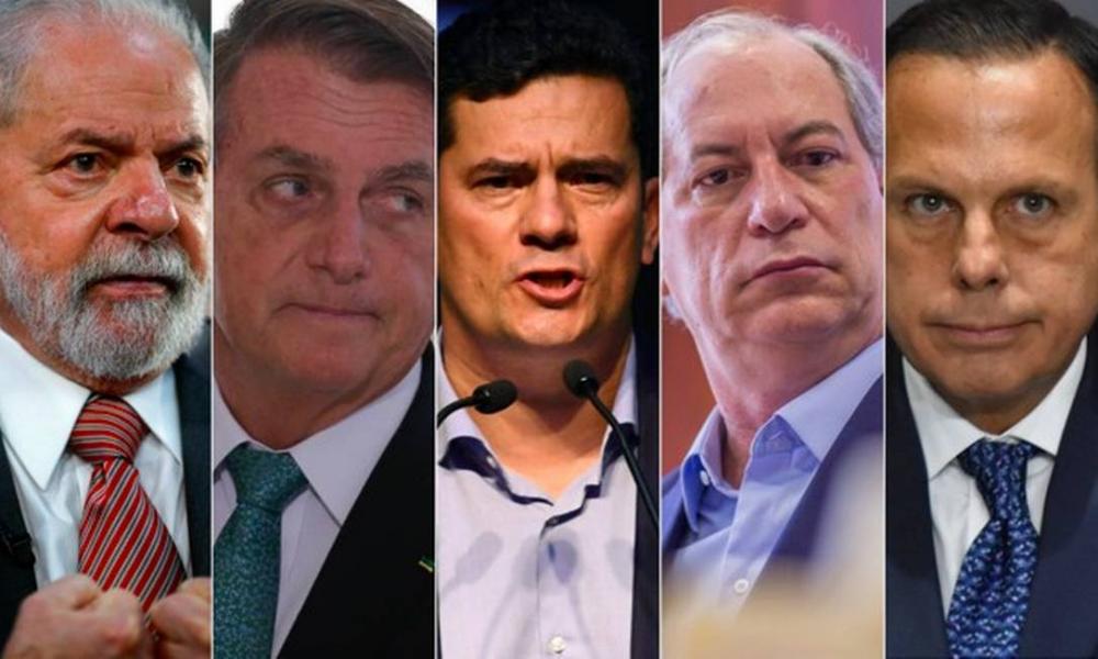Pesquisa Quaest/Genial: Lula tem 45%; Bolsonaro, 23%; Moro e Ciro, 7%