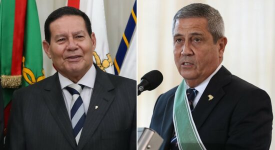 'Braga Netto é capacitado para ser novo vice', afirma Mourão