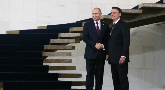 Putin destaca aumento de trocas comerciais entre Rússia e Brasil