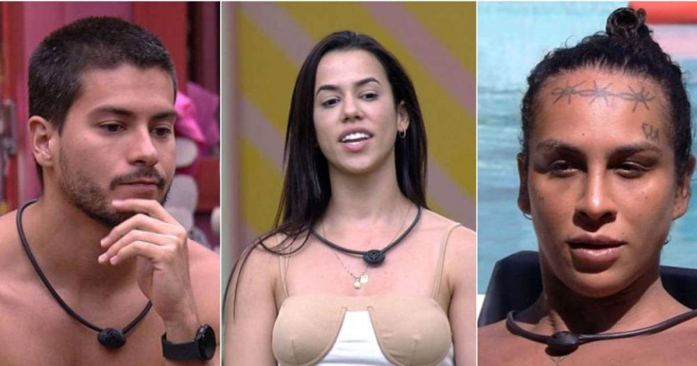 Arthur Aguiar, Larissa e Linn da Quebrada disputam sexto paredão no BBB 22