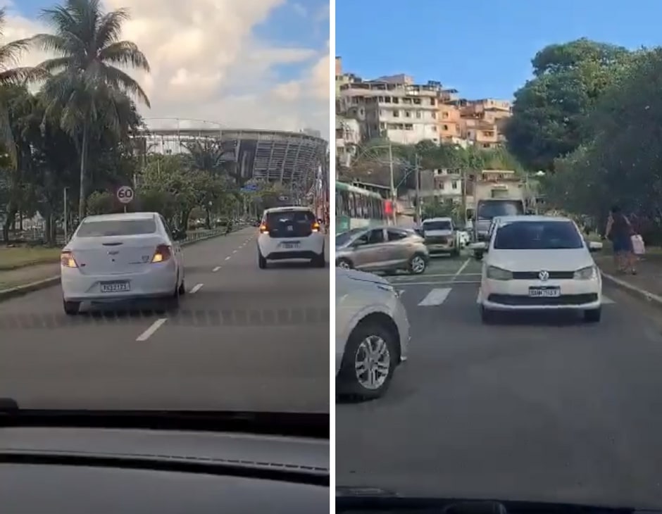 Tiroteio próximo ao Dique do Tororó assusta motoristas; veja víde