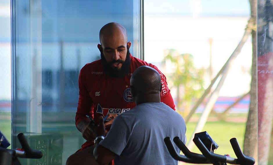 Liberado pelo DM, Danilo Fernandes volta aos treinos no Bahia