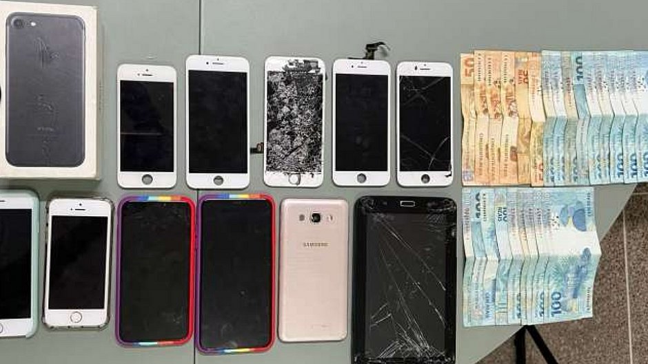 Técnico de celular é preso por realizar transferências bancárias durante conserto