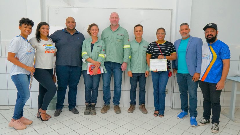 Presidente da Alvopetro visita Fundação Cultural Matense