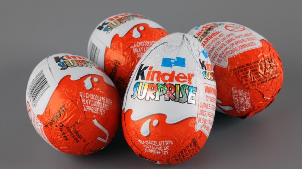 Kinder Ovo com suspeita de salmonela não chegou ao Brasil