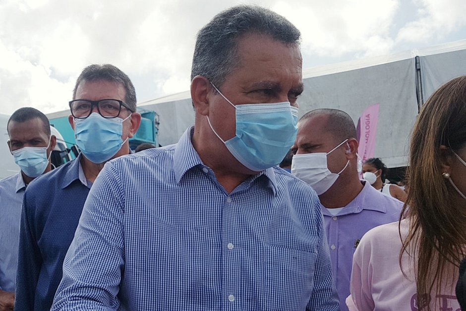Rui Costa libera uso de máscaras em ambiente fechado em toda a Bahia