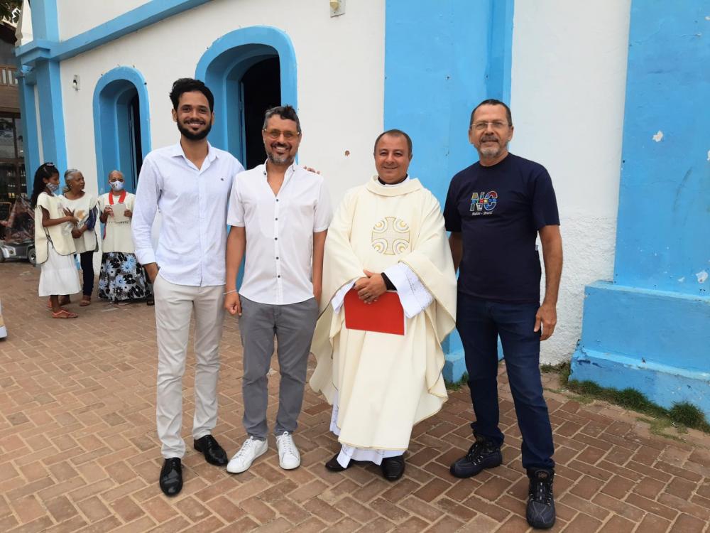 Sino da Igreja de São Francisco de Assis volta a tocar em Praia do Forte