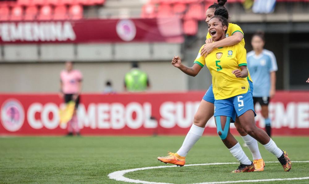 Brasil vence Uruguai por 1 a 0 no Sul-Americano sub-20 feminino 