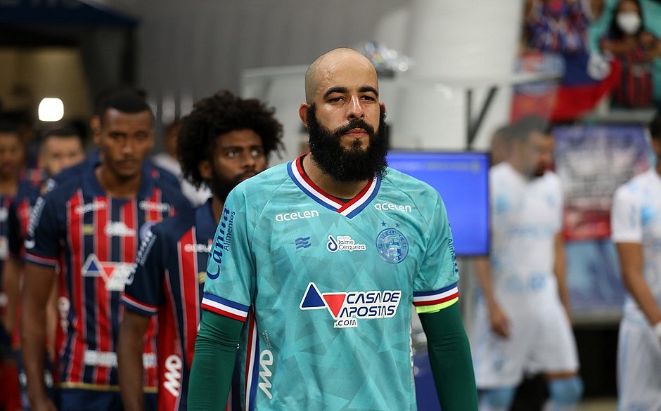 Danilo Fernandes assume culpa por derrota do Bahia: 'Não posso tomar esse gol'