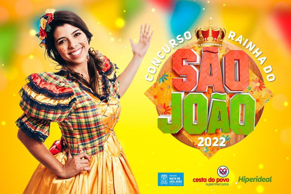 Termina nesta quarta (18) inscrição para Concurso Rainha do São João 2022
