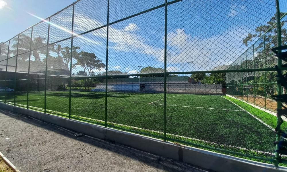 Campo de grama sintética de Sauípe será entregue na sexta (20)