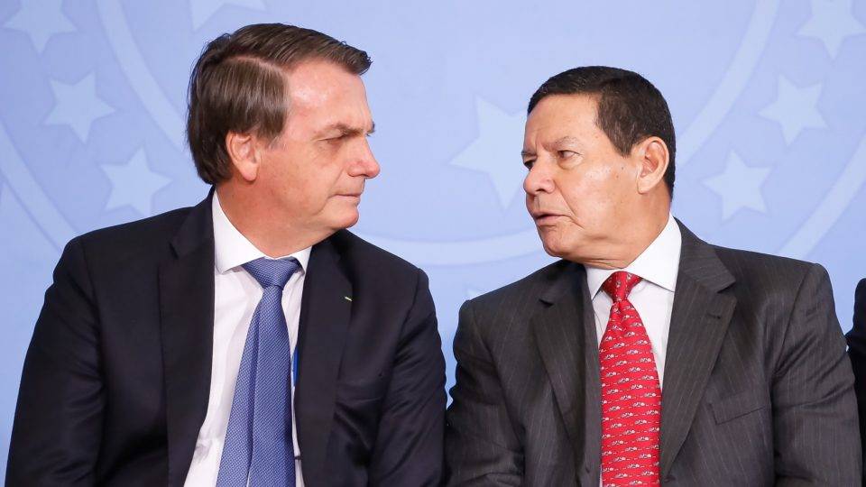 “Bolsonaro sabe as pressões que está sofrendo”, afirma Mourão