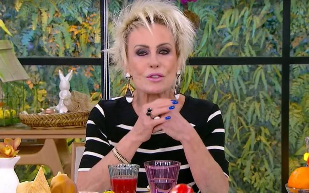Ana Maria testa positivo para Covid e se afasta do Mais Você