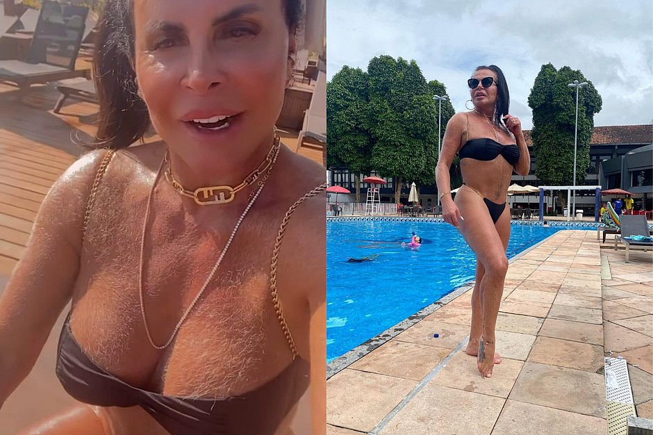 Gretchen rebate críticas a peito peludo: 'Chora nesses pelos sensuais'