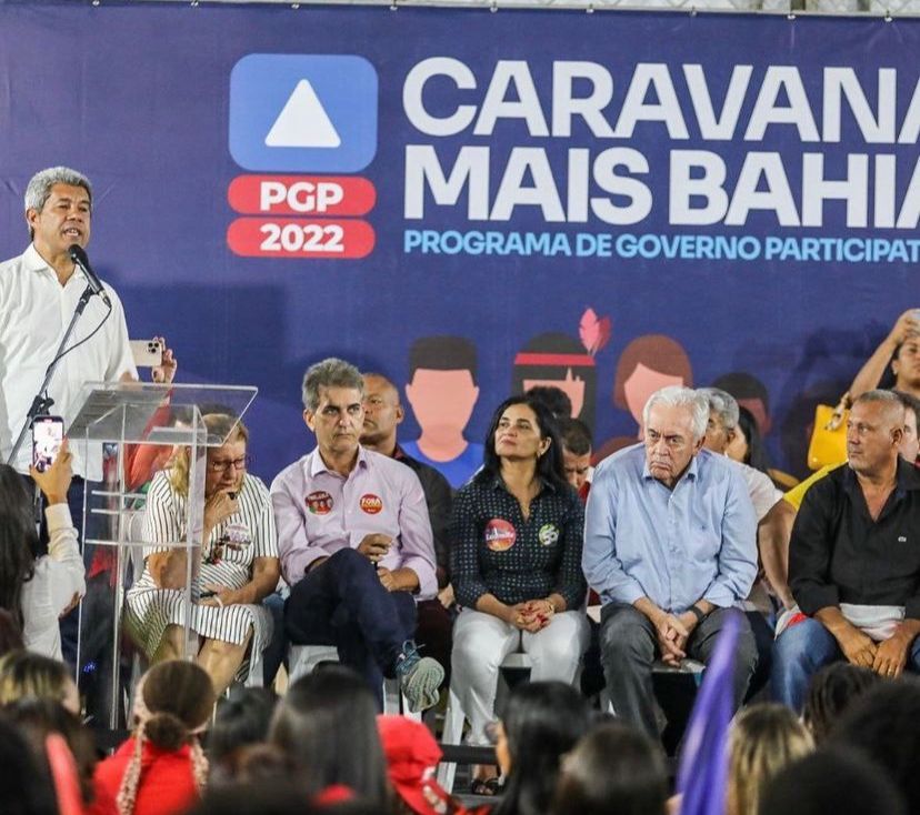 Jerônimo omite promessas feitas por Wagner e Rui durante evento em Mata de São João