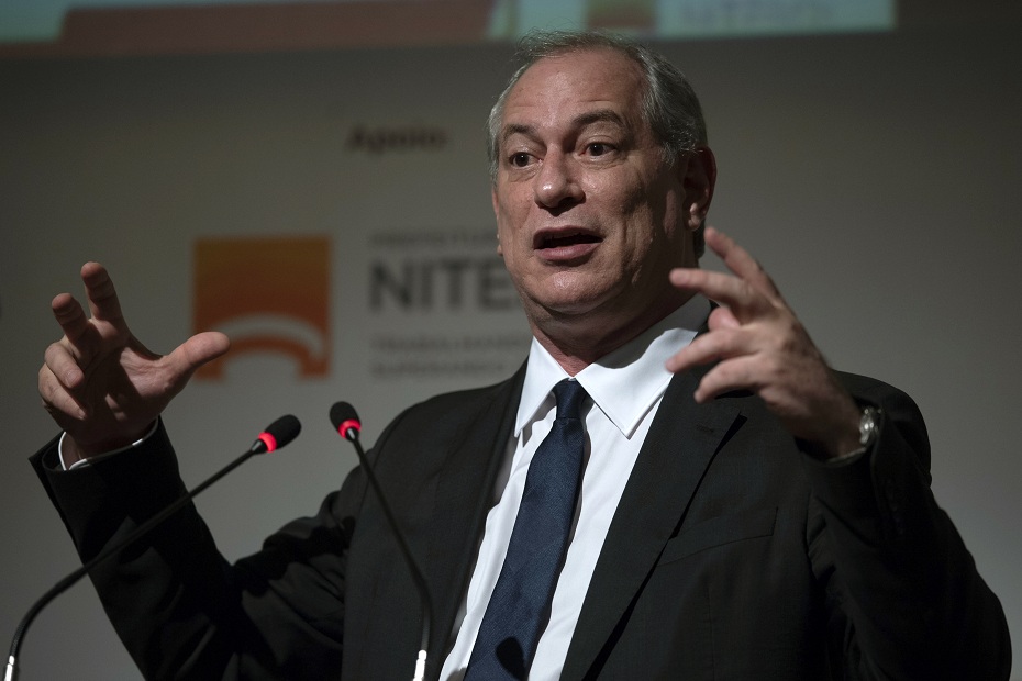 Ciro diz que recusará aliança com o PT, em caso de 2º turno