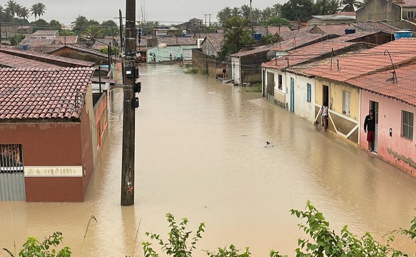 Alagoas tem 50 municípios em estado de emergência por causa das chuvas