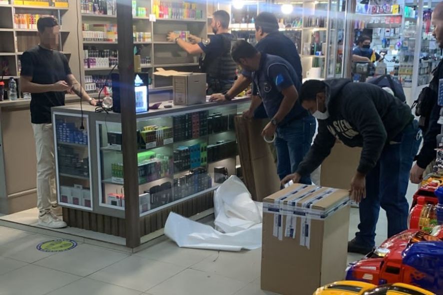 Receita Federal retira mais de 3 mil cigarros eletrônicos de circulação na Bahia
