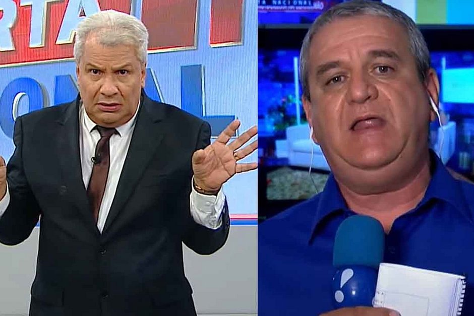 Sikêra Jr briga ao vivo como repórter: 'Cala a boca'; vídeo