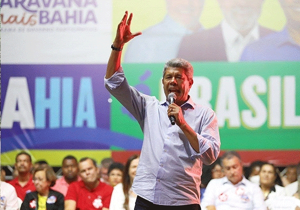 Jerônimo rebate críticas de ACM Neto: 'Fez uma gestão pastel de vento em Salvador'