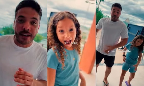 “Erotização infantil”: Safadão é denunciado após vídeo com filha