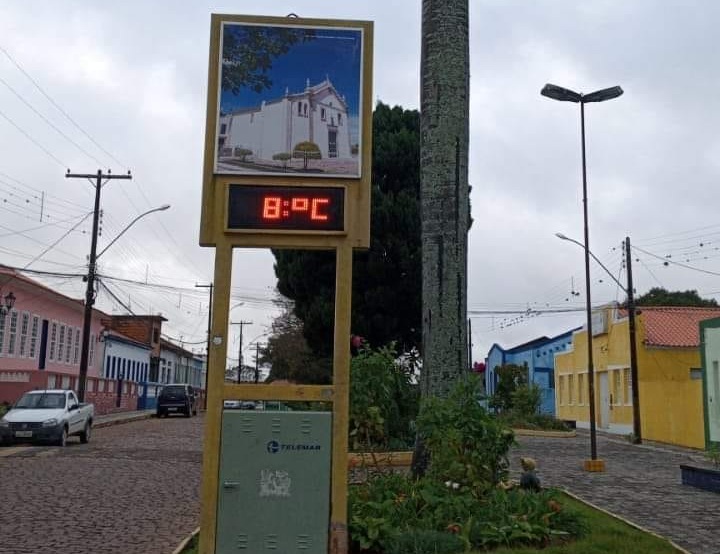 Bahia registra temperaturas de até 8º C nesta quarta e frio vai continuar