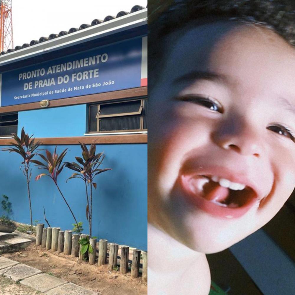 Mãe culpa unidades de saúde de Praia do Forte e Monte Gordo por morte do filho de um ano
