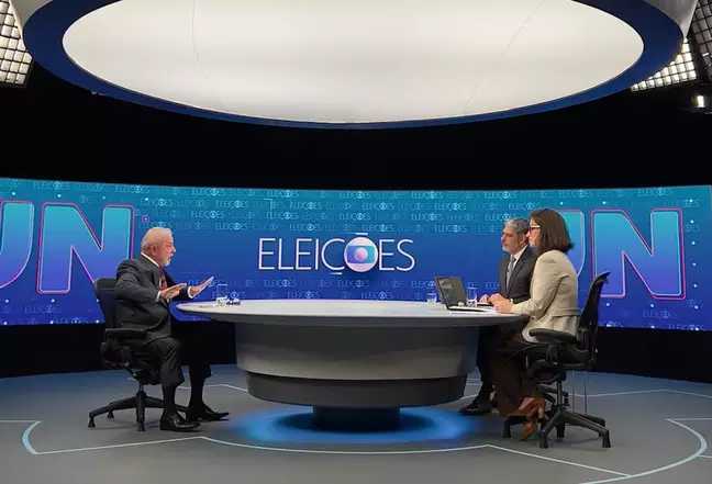 Ida de Lula ao JN fica abaixo do ibope registrado por Bolsonaro