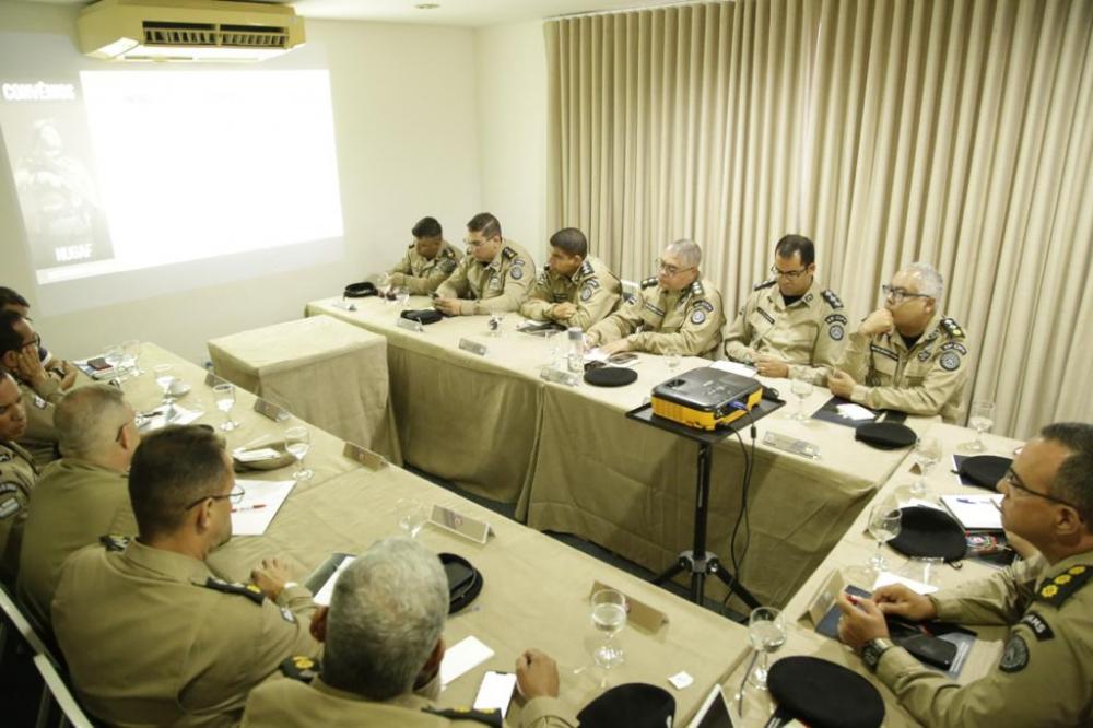 Comando PM realiza reunião para alinhamento e planejamento para a Operação Eleições 2022