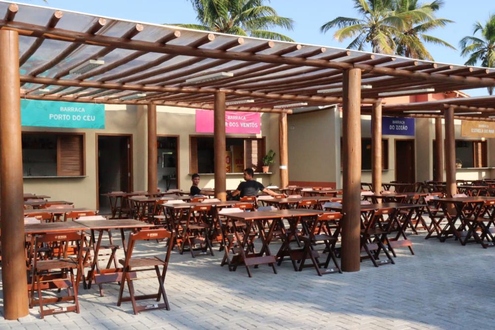Imbassaí ganha complexo gastronômico entre o rio e o mar