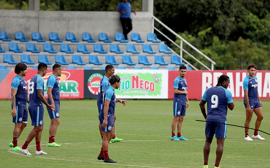 Após folga, Bahia volta aos treinos de olho em jogo contra o Operário